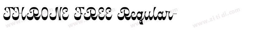 THRONE FREE Regular字体转换 THRONE FREE Regular字体转换